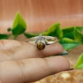 thumbnail image 4 of Brown Tiger Eye Ring Gemstone 925 Sterling Silver Handmade Unique Design Promie Ring Gift Jewelry, 4 of 5