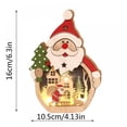 thumbnail image 3 of Hbdhejl Tradecan Christmas Ornaments Snowman Christmas Table Decorations Musical Box Christmas Decoration Gift Animated Rotating With Lights Battery/Usb Powered For Xmas Gift Indoor Home D, 3 of 4