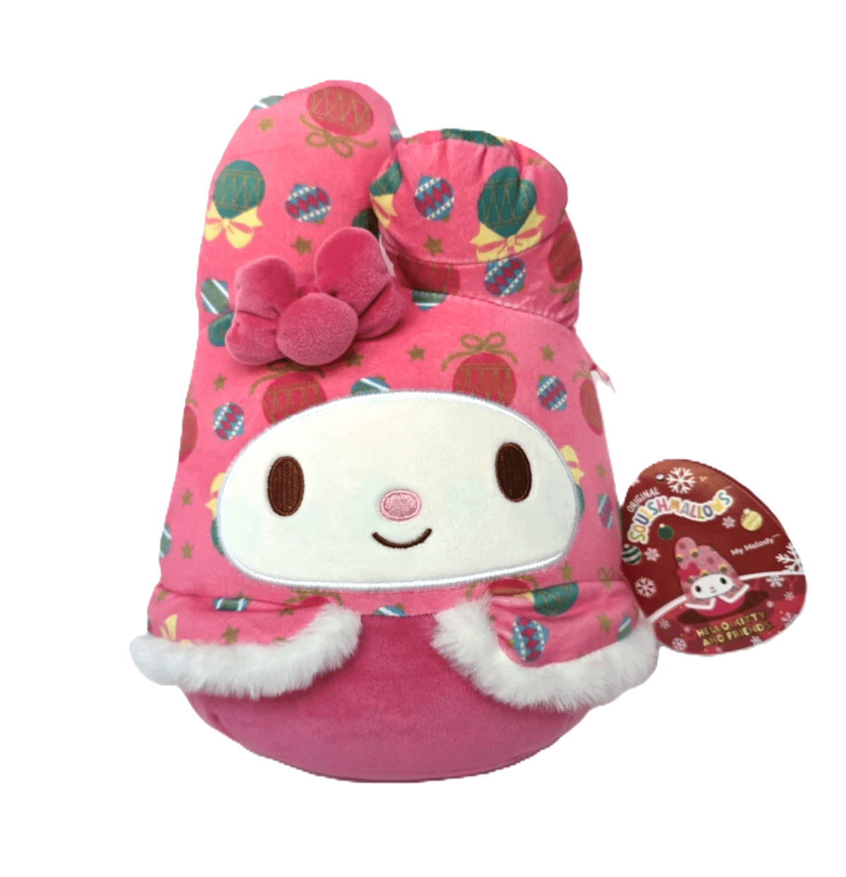 Squishmallows My Melody 7 Inch Christmas Hello Kitty And Friends