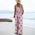 thumbnail image 4 of Lorytime Green Womens Jumpsuits Casual Dressy St. Patricks Day Patterns Overalls with Pockets Sleeveless Romper Clothes, 4 of 6
