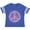 Football Blue and White, variant on Inktastic Purple Peace Girls Toddler T-Shirt