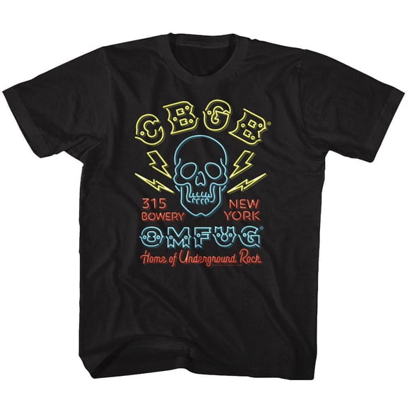 CBGB Neon Sign Black Toddler T-Shirt