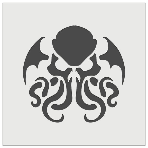 Cthulhu Eldritch Horror Scary DIY Cookie Wall Craft Stencil - 5.5 Inch