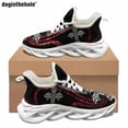 thumbnail image 1 of Zapatos planos de moda para mujer Doginthehole con diseño de cruz de Pascua, zapatos casuales, zapatillas de tendencia urbana, zapatillas antideslizantes para correr, talla grande, 1 of 6