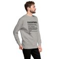 thumbnail image 6 of TAXAPHORIA Sweatshirt – Bold & Comfy Statement Apparel for Everyday Wear (Carbon Grey, M), 6 of 6