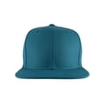 thumbnail image 2 of Top Headwear Flat Bill Adjustable Snapback Cap - Teal, 2 of 2