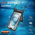 thumbnail image 4 of Funda impermeable para teléfono Rynapac Double Space para iPhone, 4 of 6
