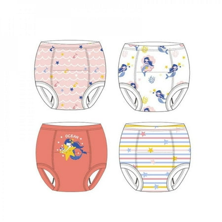 

Clearance!4 Pieces/Lot 1-4Y Children Underwear High Quality Cotton Kid Girls Panties Cute Cotton Pattern Kids Boxer Briefs Child Soft girl