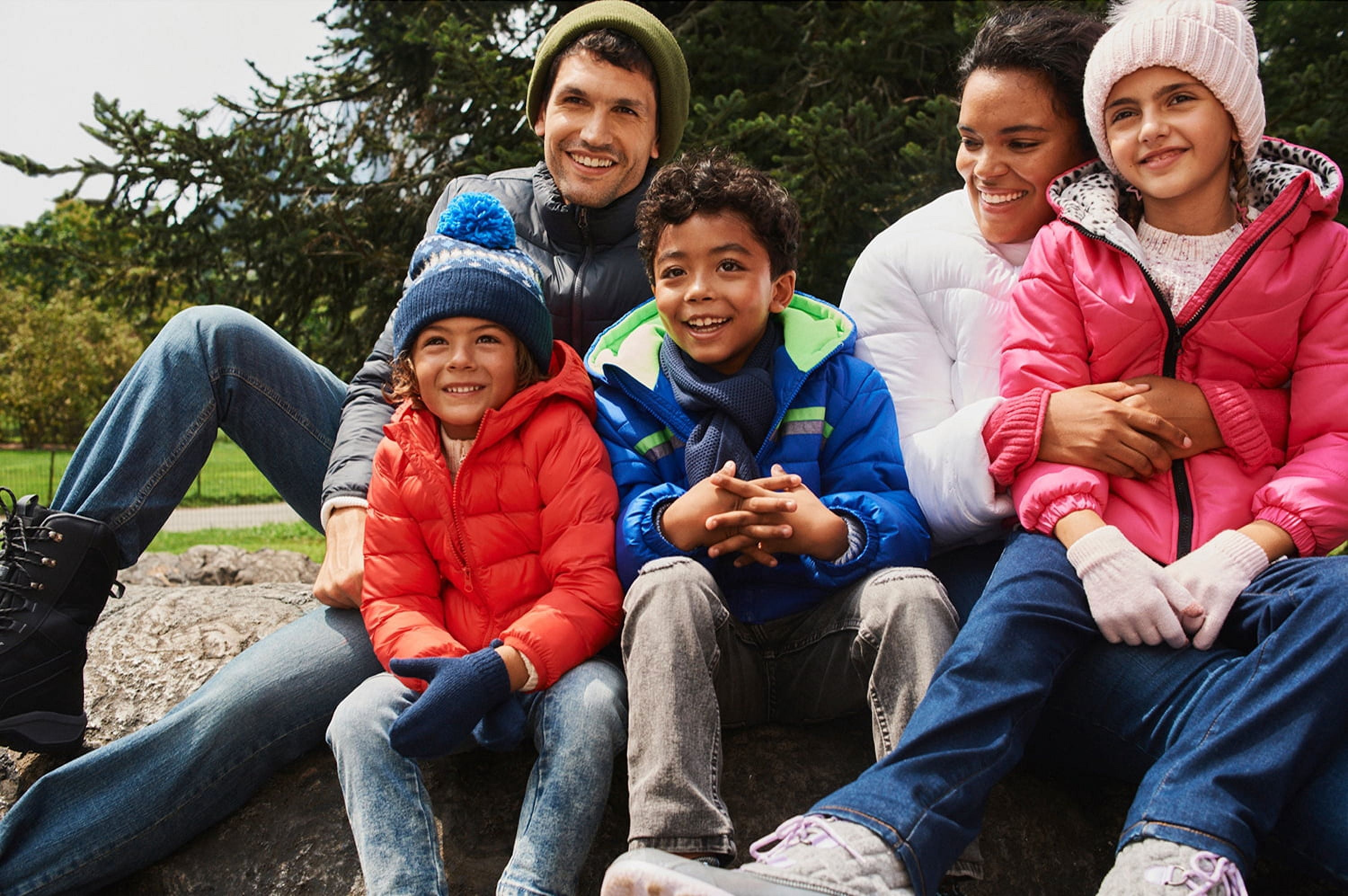 Wonder Nation Boys Cold Weather Beanie and Gloves Set, 2-Piece, One Size Fits Most