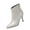 Gray, variant on Womens Pointed Toe Stiletto Ankle Boots Back Zipper High Heel Short Booties Fashion Non Slip Party Dress Boots