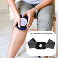 thumbnail image 3 of Sangle Réutilisable pour Pack de Glace Genou Enveloppe de Gel Thérapie Chaud Froid Soulagement Arthrite, 3 of 5