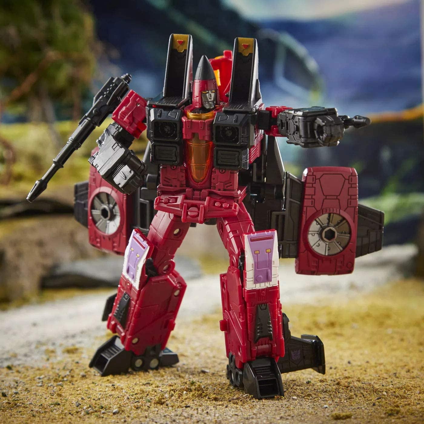 Transformers War for Cybertron: Earthrise WFC-E26 Thrust 7” Action Figure, 8+