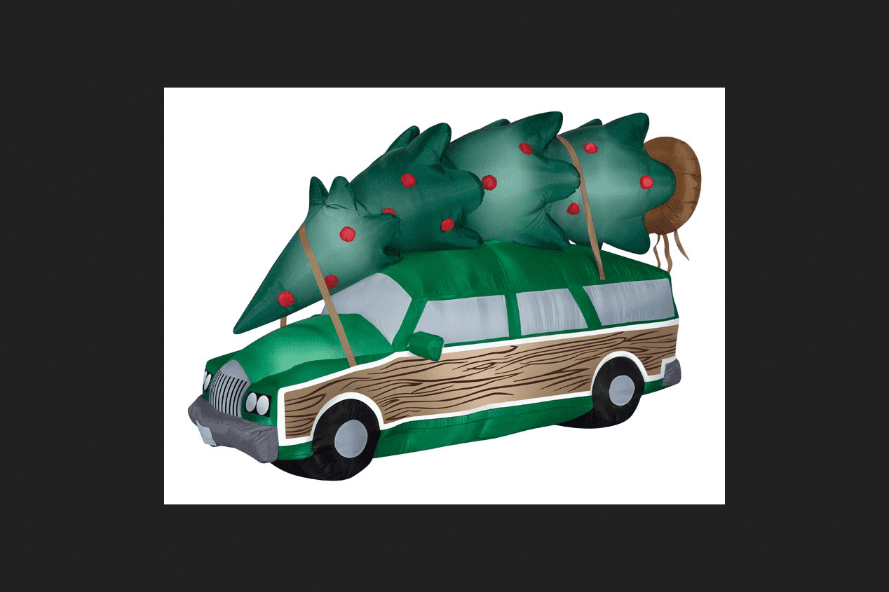 Gemmy Industries National Lampoon Christmas Vacation Station Wagon