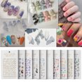 thumbnail image 4 of 10 Uds. De pegatinas exquisitas para decoración de uñas, calcomanías navideñas de moda para uñas, herramienta de manicura, 4 of 8