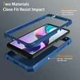 thumbnail image 5 of RHEA- For Tcl Ion X Case,Tcl Ion V Phone Case With Tempered Glass Screen, 5 of 6