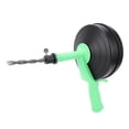 thumbnail image 2 of 65Mn Steel Spring Pipe Snake Drain Auger Comes with Drill Adapter, Handheld Drain Cleaner Ideal for Unclogging Home Toilets, Kitchens, Bathtubs with Drill Connection, 2 of 7