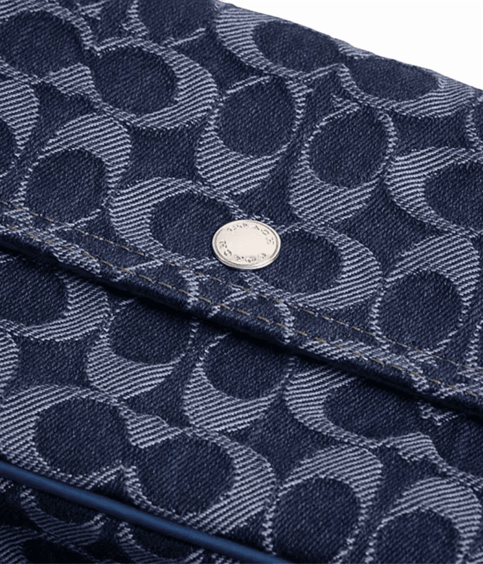 Coach Brook Flap Chain Bag In Signature Denim - Walmart.com