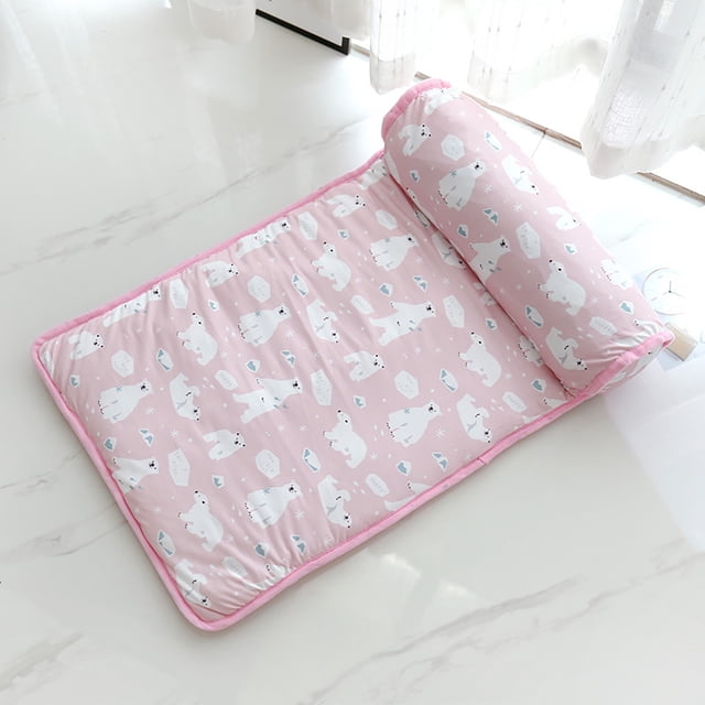 Xihbxyly En venta Cama de seda helada para perros y gatos de verano, cojín de hielo para mascotas, cojín de hielo para niños