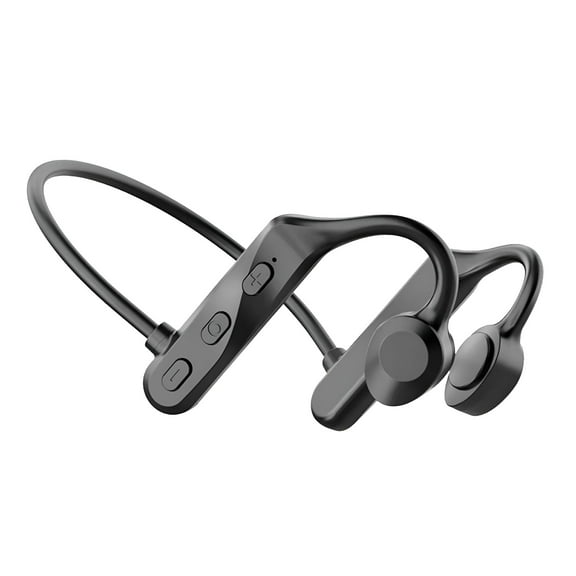 GJX 2026 New Swimming Headphones Underwater, Ip68 Waterproof Bone Conduction Headphones, Open Sports Headphones Bluetooth 5.3, Built-In Mp3 Player 32G Memory, Suitable for Running