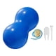 thumbnail image 5 of Pelota de cacahuete ligera para entrenamiento de fuerza central con bomba para gimnasio, hogar y oficina Azul, 5 of 9