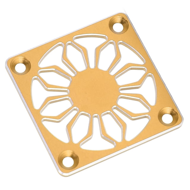 Cubierta Del Ventilador De Enfriamiento De aleación De Aluminio, Elaborada Para El Automóvil RC, CNC Mecanizado Para Disipación De Calor Y Estética, Instalación Fácil Y