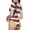 Vintage American Flag, variant on Vinyl Records Womens One Piece Swimsuits Modest Tummy Control Bathing Suits Lace Up Slimming Swim Suit-Small