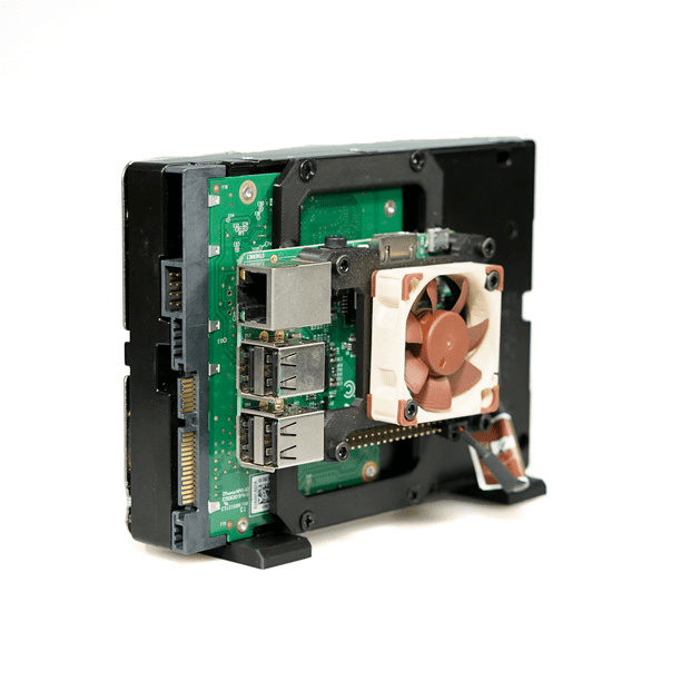 TerraPi XL Raspberry Pi HDD Case / RPi NAS Server Case with Fan Mount Walmart.com