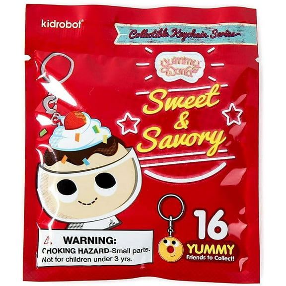 Kidrobot Yummy World Sweet and Savory Keychain Series Blind Box