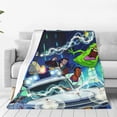 thumbnail image 2 of Ghostbusters Poster Flannel Blanket Ultra-Soft Micro Fleece Throw Blanket For Bed Sofa Couch Car Office Unisex Adult Fuzzy Bed Blanket Cozy Kids Throw Blanket 40"x30", 2 of 8