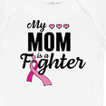 thumbnail image 4 of Inktastic Breast Cancer Awareness My Mom is a Fighter Boys or Girls Baby Bodysuit, 4 of 5