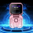 LongLiYi 2G Unlocked Senior Cellphone, Flip Phone with 2 SIM Cards