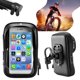 thumbnail image 4 of Bolsa de almacenamiento de cuadro frontal de bicicleta con rotación de 360 ​​grados, con pantalla táctil de Tpu, para montar en bicicleta de montaña, manillar impermeable, tubo sup, 4 of 4
