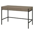 thumbnail image 5 of Evelyn&Zoe Mid-Century Modern 48" Wide Antiqued Gray Oak Home Office, 5 of 9
