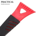 thumbnail image 3 of TAILTOSS Red PP PVC Ice Scraper 2Pcs for Automotive and Kitchen Use in Winter, 3 of 6