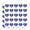 Opaque, variant on I'm Your Soul Sole Mate Heart Shaped Planner Calendar Scrapbook Craft Stickers