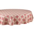 thumbnail image 1 of Design Imports CAMZ13411 Nappe Ronde Scandinave Imprimée Flocons de Neige 70 Po., 1 of 4