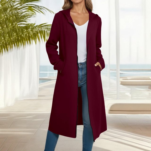 Manteaux Trench pour Femmes Longueur Régulière Hauts de Mode pour Usage Quotidien et Courses