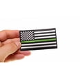 thumbnail image 3 of Subdued Green Stripe American Flag Patch, 3 of 5