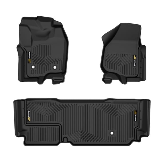 All Weather Protection TPE Floor Mats Car Liners Fit For 2012-2016 Ford F250 F350 SuperCab