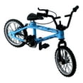 thumbnail image 2 of 1:18 bike Model, Finger Bikes Kids Boys, Diecast Toys, Mountain Bike Model for Home Desk Table Cake Toppers Decoration Blue, 2 of 7