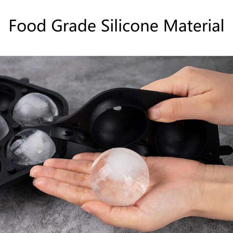 Tohuu Round Ice Cube Mold 7 cavity Ball-Shaped Ice Sphere Molds Craft Ice  Molds For Game Day Great For Whiskey Cocktails Coffee Soda Fun Drinks  suitable 