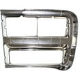 thumbnail image 4 of Headlight Door For 92-96 Chevrolet G30 92-95 G20 G10 92-96 P30 RH Chrome & Gray, 4 of 5
