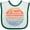 White and Green, variant on Inktastic Lake of the Ozarks Distressed Retro Sunset Boys or Girls Baby Bib