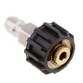 thumbnail image 4 of Compressed Air Coupling Plug Quick Coupling Hose Connector Plug Adapter Plug \u0026 Tire Hose Connector Female M22 / 14 To 3/8 Male Socket Coup, 4 of 8