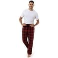 thumbnail image 3 of George Men's Plaid Woven Flannel Sleep Pants, Sizes S-5XL, 3 of 7