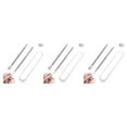 thumbnail image 2 of ZheElen Kit de Démaquillage 2 Pcs Pousseur de Cuticules à Double Extrémité Ensemble d'Outils Confortables 3Ensemble, 2 of 5