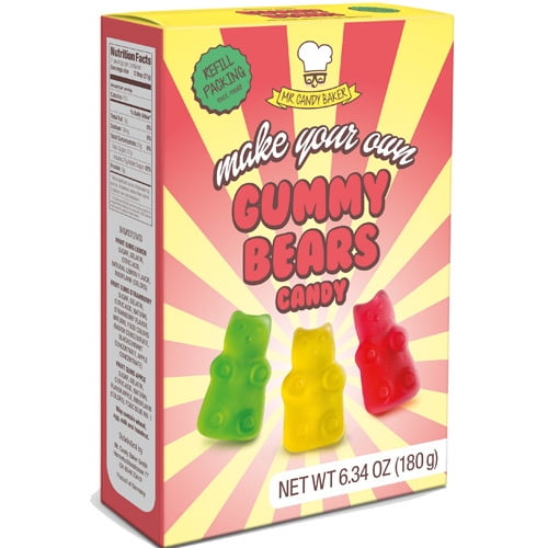 Buy Make Your Own Gummy Bear Mix Refill, 6.4 oz, All Inclusive Kit with