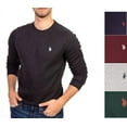 thumbnail image 3 of U.S. Polo Assn. Men's Long Sleeve Crew Neck Solid Thermal Shirt, Black, X-Large, 3 of 3