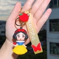thumbnail image 5 of Disney-llaveros con colgante de Frozen para niños, llaveros de dibujos animados de Anime, Princesa, sirena, llavero de coche, llavero para bolsa de teléfono, joyería colgante, regalos, 5 of 5