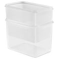 thumbnail image 4 of Sorbus 2-Pack Airtight Food Storage Containers – Four-Way Snap Lids for Freshness – Perfect for Cereal, Pasta, Flour, and More (121oz/15 Cups), 4 of 7